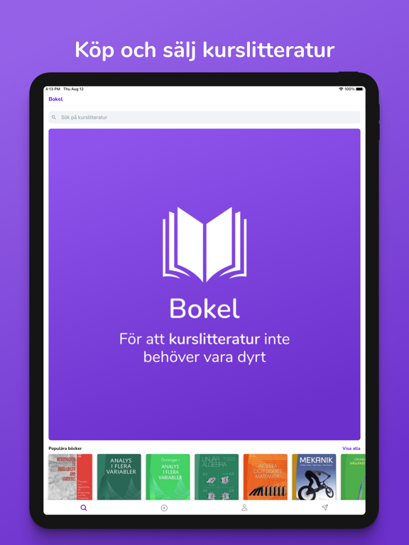 Screenshot #4 pour Bokel - Handla kurslitteratur