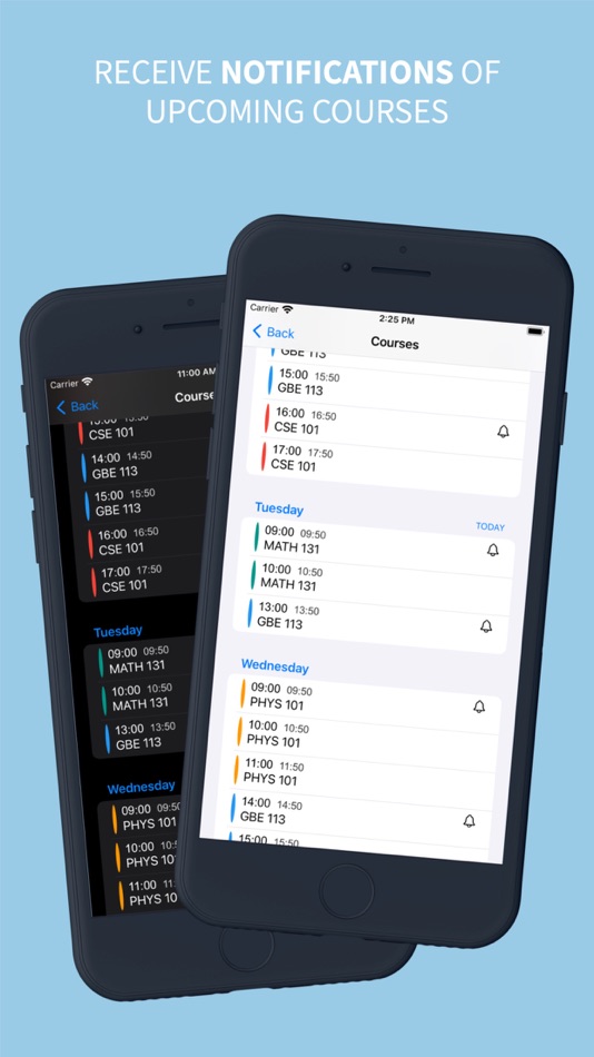 #3. Class Hours - Timetable (iOS) بواسطة: Bulent Colak