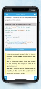 Javascript learn screenshot #8 for iPhone