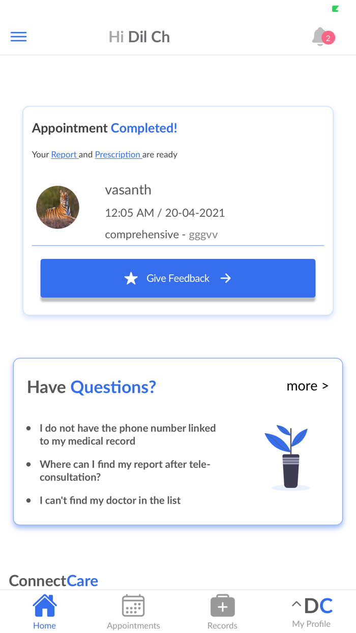 ConnectCare Patients