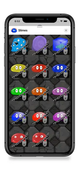 Game screenshot Blobs & Slimes Stickers apk