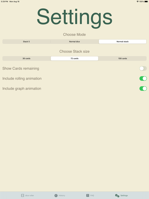 Screenshot #5 pour Stack 5 Dice Roller