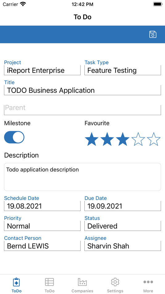 ToDo Business - 1.3 - (iOS)