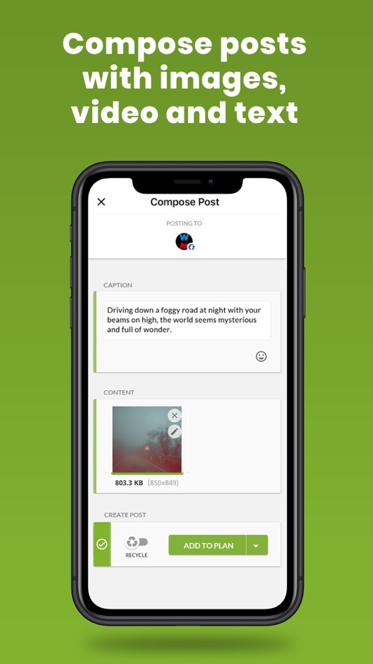 #1. Post Planner for Social Media (iOS) بواسطة: Post Planner
