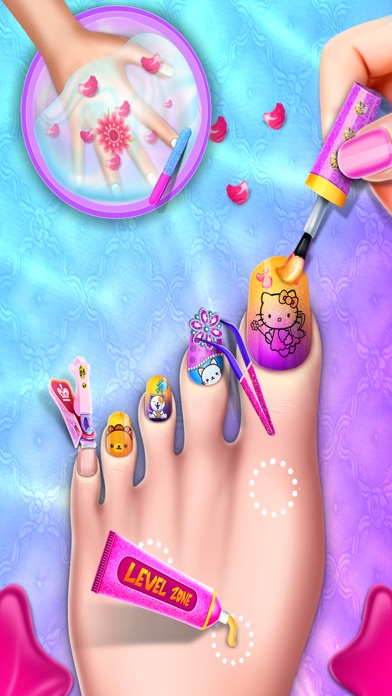 Kitty Nail Salon Game for Girl Screenshot