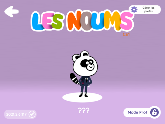 Screenshot #5 pour Login Access: Les Noums CE1