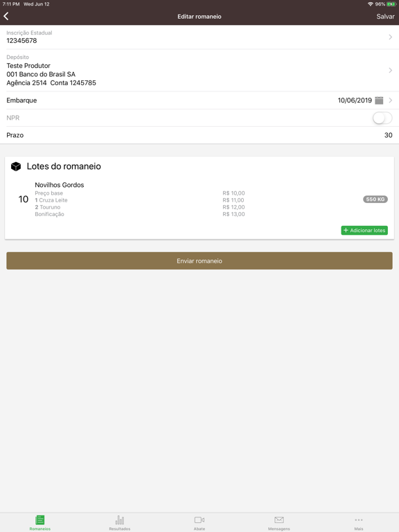 Screenshot #5 pour Frig. Silva: Portal do Gado