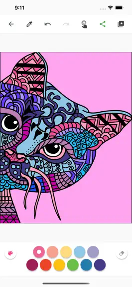 Game screenshot Animals Coloring Book Relax hack