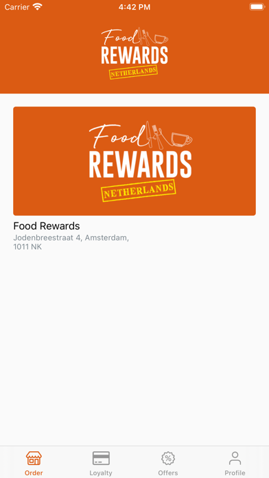 Food Rewards NL Screenshot