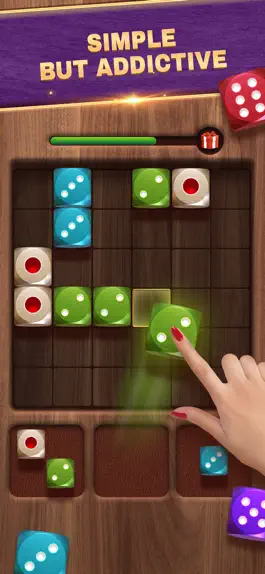 Game screenshot Wood Merge Dice Block Puzzle mod apk