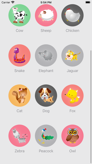 Animal Sounds for Baby & Kids Screenshot