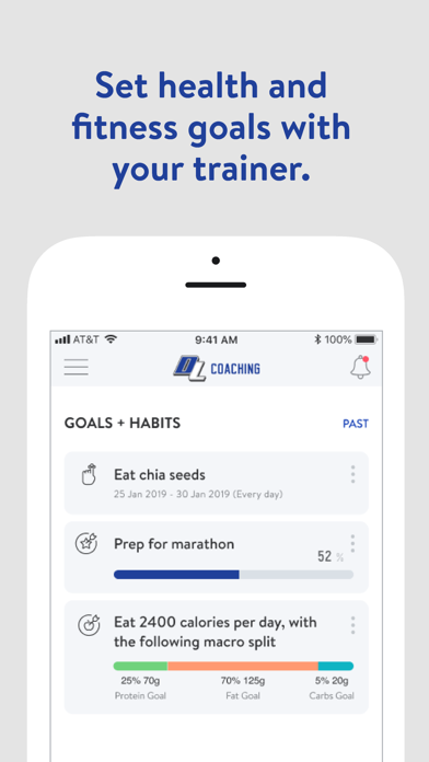 Divided Labs Fitness Coaching Screenshot