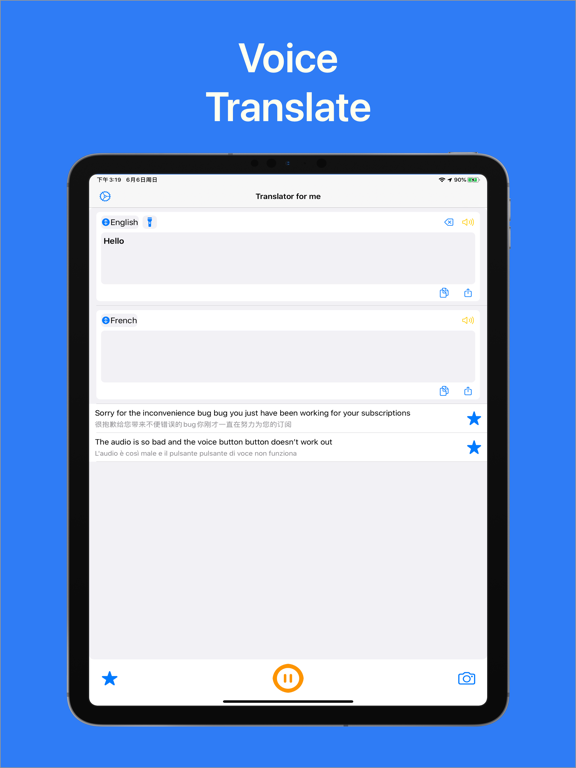 Photo Translator - Translation iPad screenshot 2 - Reference app