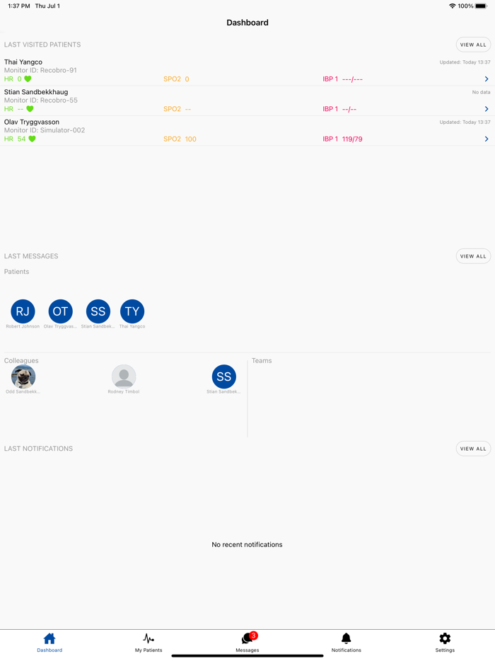 Sentio for Providers