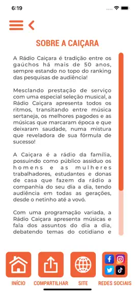 Game screenshot Rádio Caiçara - 96,7 FM apk