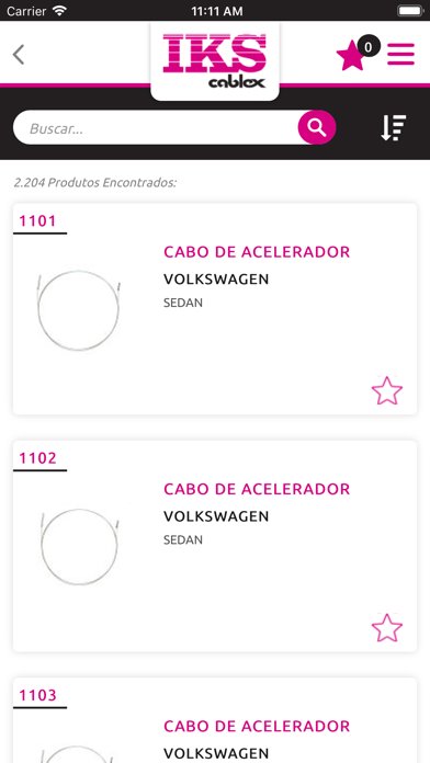 IKS Cablex - Catálogo Screenshot