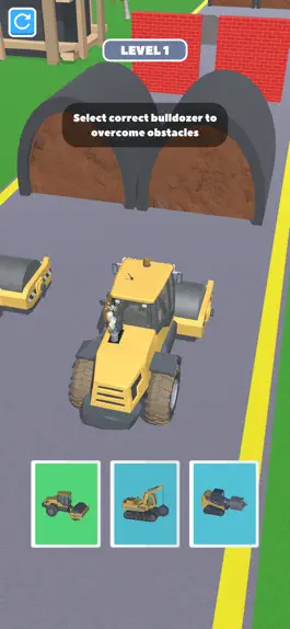 Game screenshot Bulldozer Race 3D mod apk