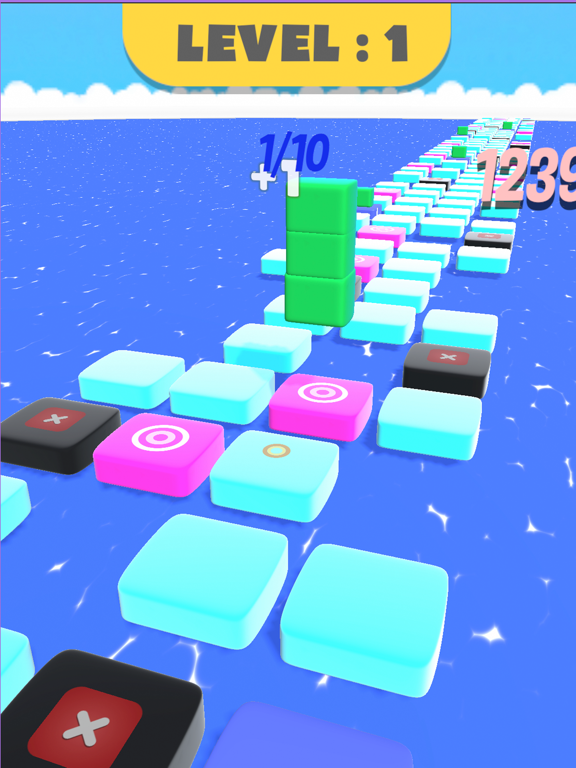 Screenshot #5 pour Cube Stack Run - Bridge Hop
