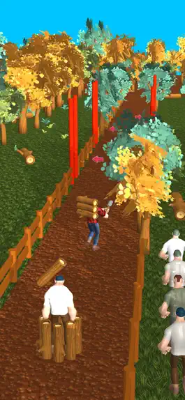 Game screenshot Save The Woodsman apk