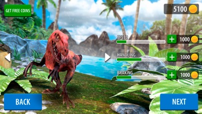 Jurassic Escape: Dino Sim 2017 screenshot 5