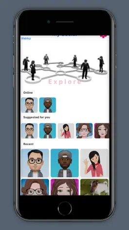 Game screenshot My Social Flutter mod apk