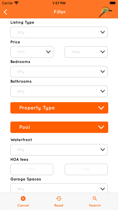 Horizon Palm Realty Screenshot