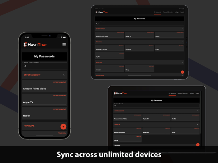HashThat - Password Manager