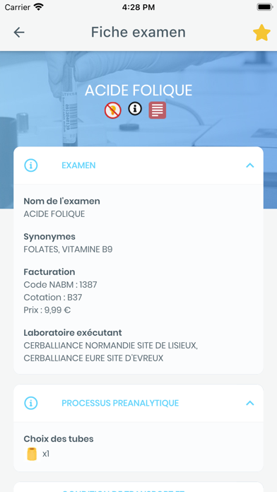 Cerballiance Nord-Ouest Screenshot