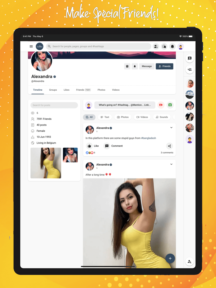 BandhoB Social Media