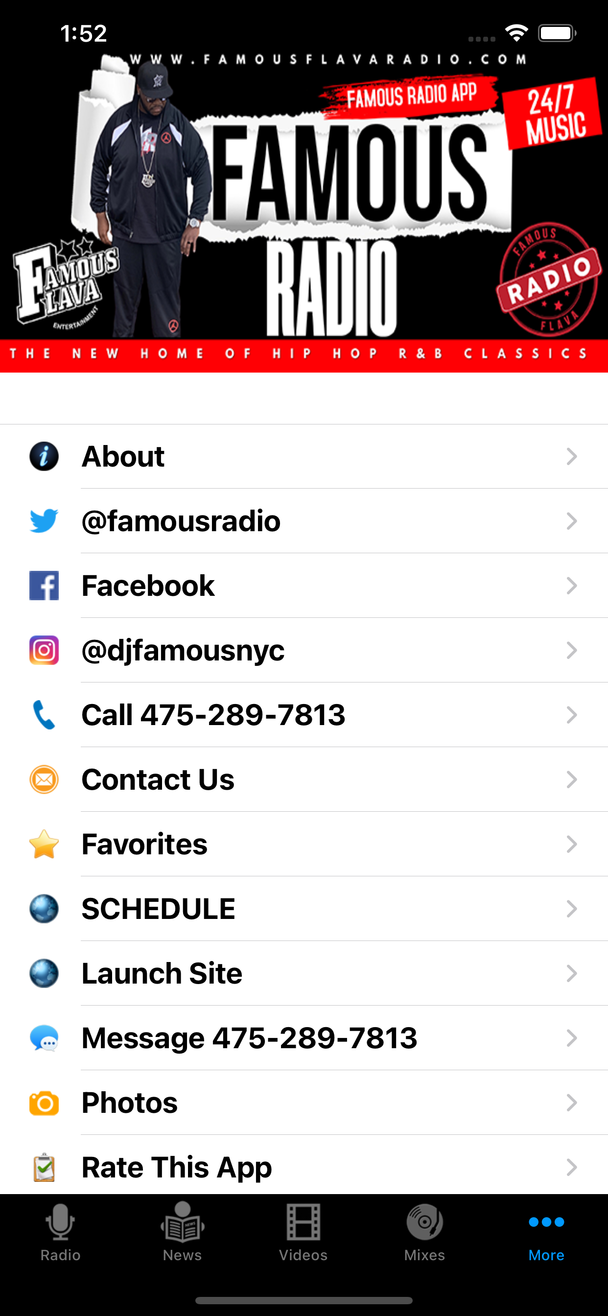 FAMOUS RADIO