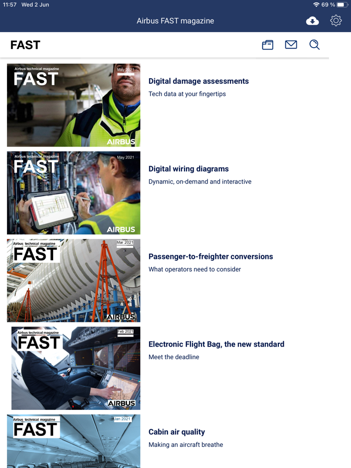 FAST magazine by Airbus