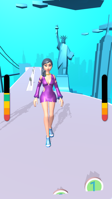 Screenshot #3 pour Catwalk Race 3D -High Fashion