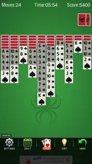 spider solitaire - challenge iphone screenshot 3