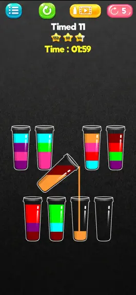 Game screenshot Liquid Sort:Fruit Water Puzzle apk