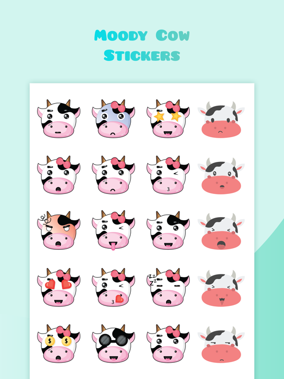 Screenshot #2 for Animated Moody Cow