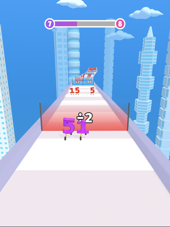 Screenshot #4 pour Digit Run 3D