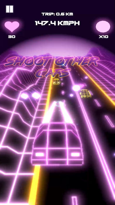 Neon Drive: Retro Days of 80s Screenshot