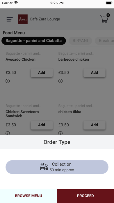 Cafe Zara Screenshot