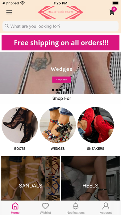 Haute Pink Shoes Screenshot