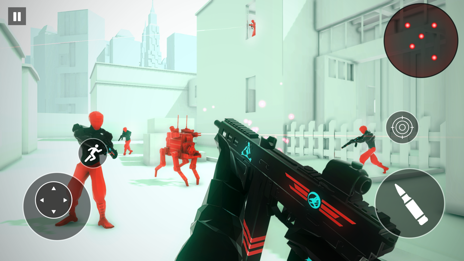 #4. Shadow Shooting Pixel FPS Game (iOS) 由: Aril Labs LLC