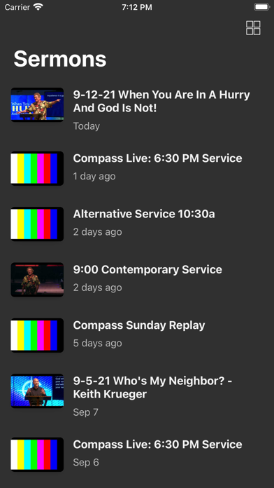Compass Church Salinas CA Screenshot