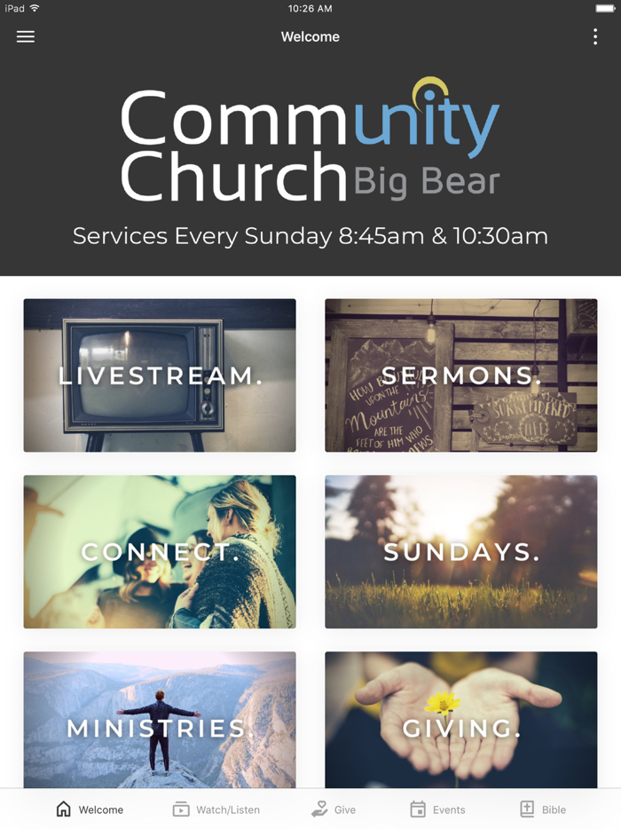 Community Church Big Bear