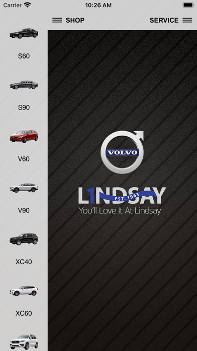 Lindsay Volvo Cars Alexandria Screenshot
