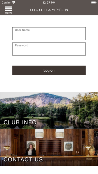 The Club at High Hampton Screenshot
