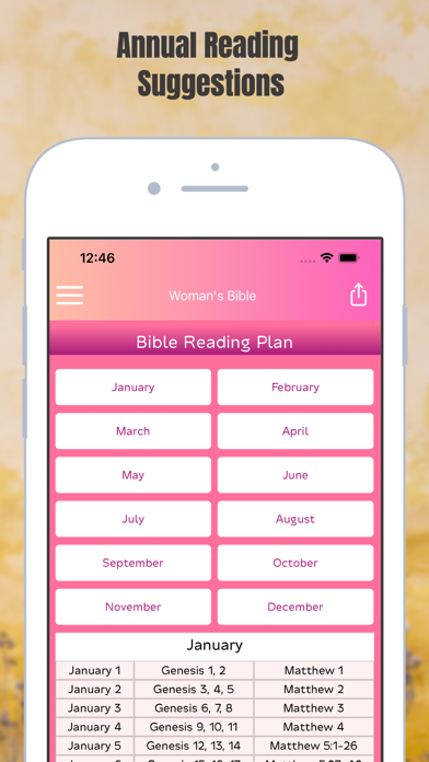 Women's Bible with Devotional Screenshot