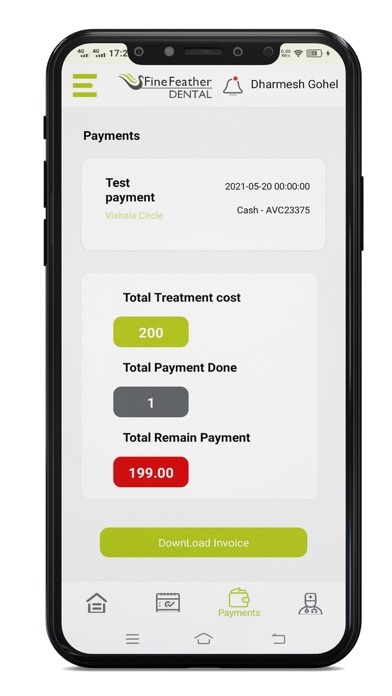 FineFeather Dental Screenshot