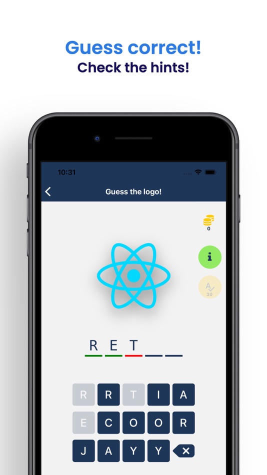 #3. DevGuessr - Programming logos (iOS) By: Pibardos LLC