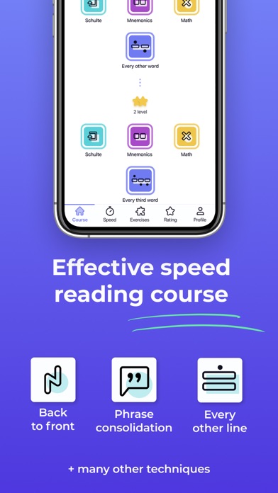 Speed Reading & Schulte Grid Screenshot