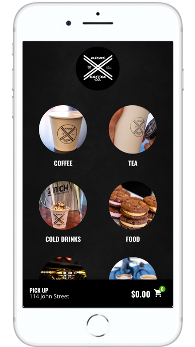 Kicks Coffee Co. Screenshot