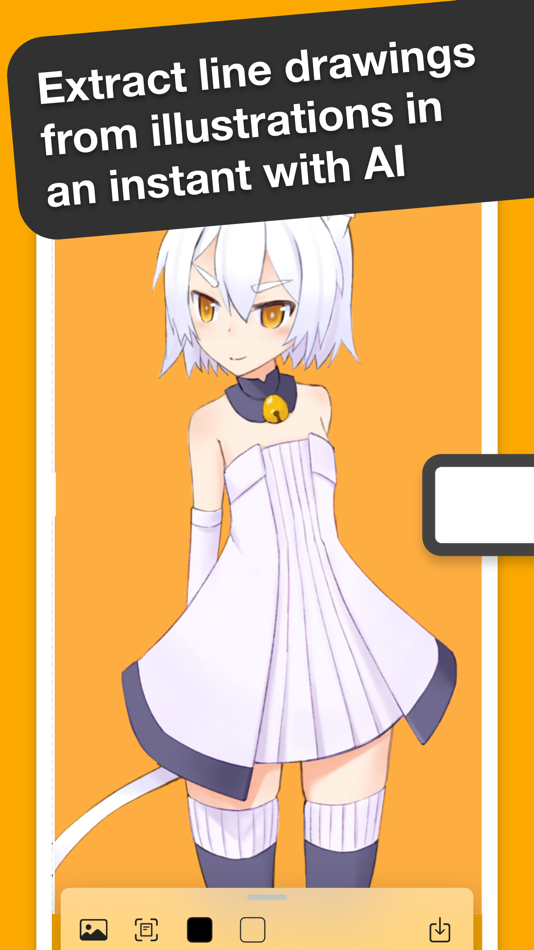 #1. SengaChan - Sketch Extractor (iOS) 由: MoriRanMaru